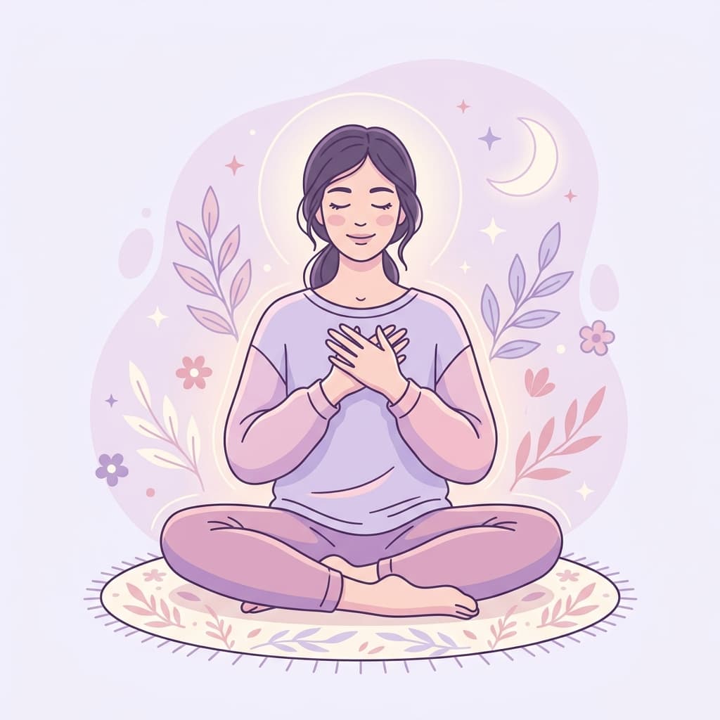 Meditating Woman